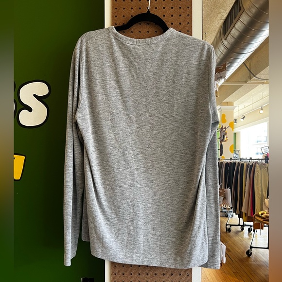 Theory Grey Knit Lightweight longsleeve/sweater - Picture 4 of 5